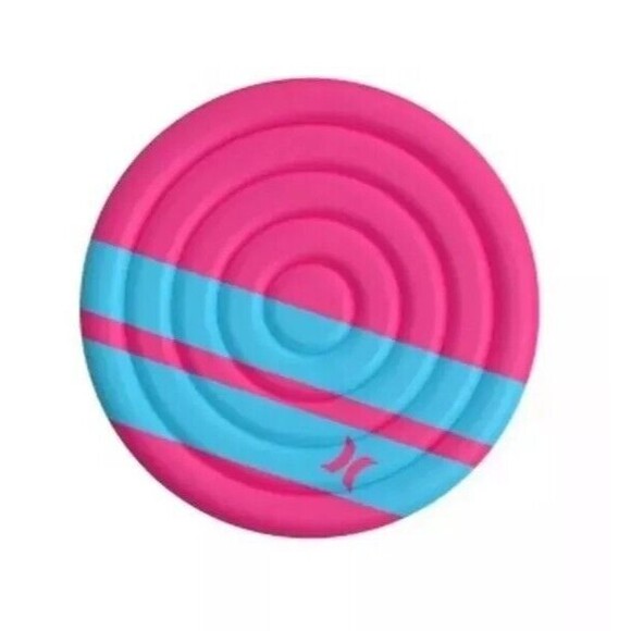 Hurley Extra-Large Mesa Inflatable Pool Float Lounger Pink/Light Blue (1311002) - Picture 2 of 4